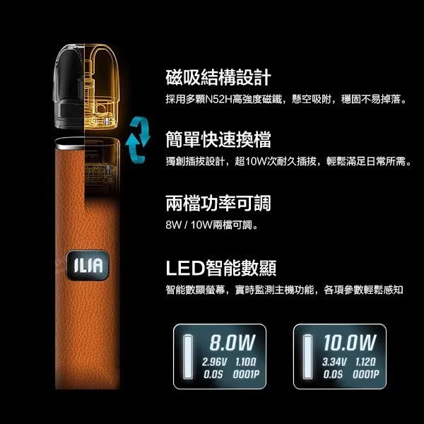 ilia一代皮革通用機 新款上市